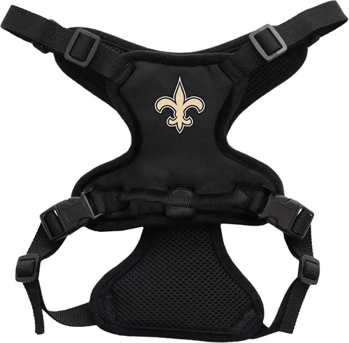 Vista 27 de Littlearth NFL Las Vegas Raiders Pet Front Clip Harness, Team Color, Small