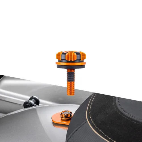 Vista 13 de Advanblack Axion - Kit de pernos de asiento moleteados mecanizados CNC Billet 6061 de aluminio para perno de asiento, cubierta de perilla de montaje