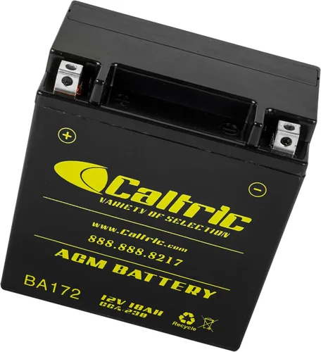 Vista 7 de Caltric Agm - Batería compatible con Kawasaki Vn1500 Vn-1500 Vulcan 1500 Classic 1996 1999-2008
