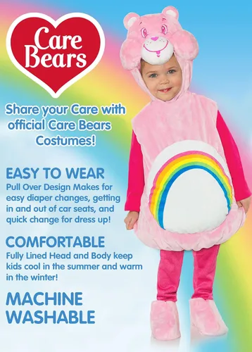 Vista 3 de Underwraps Wish Bear Belly - Disfraz de bebé
