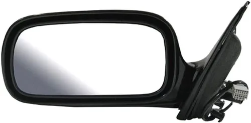 Vista 16 de TRQ Espejo plegable con calefacción eléctrica del lado del conductor con indicador de punto ciego pintura a juego negro liso compatible con Kia