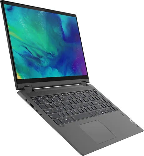 Vista 2 de Lenovo IdeaPad Flex 5 15IIL05 81X3000VUS (Intel i7-1065G7 4-Core, 16GB RAM, 512GB SSD, Intel Iris Plus, 15.6" Touch Full HD (1920x1080), huella