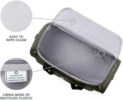 Vista 4 de Travelpro Maxlite 5 - Bolsa de viaje ligera para viajes nocturnos, con compartimento inferior caído, bolsa de viaje