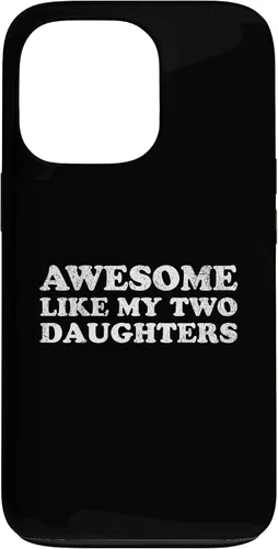 Vista 10 de Awesome Like My Two Daughters for Funny Mom Dad Parent Case for iPhone XR