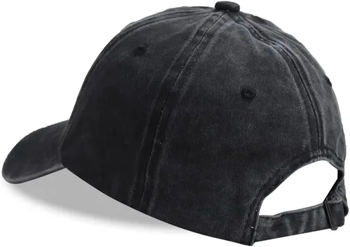 Vista 5 de HHNLB Gorra de béisbol bordada ajustable de algodón lavado