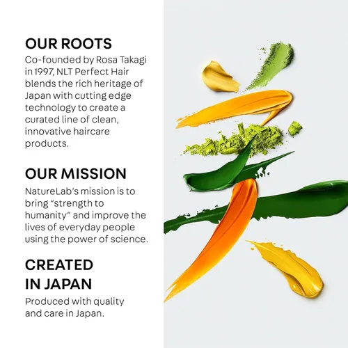 Vista 5 de NatureLab.TOKYO Acondicionador reparador perfecto, acondicionador ligero para cabello dañado y teñido - Penetra las raíces y revitaliza y restaura