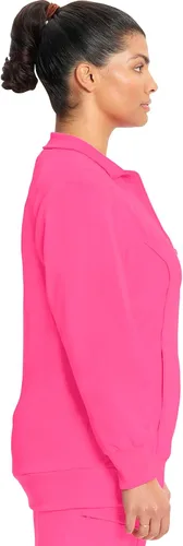 Vista 5 de Infinity by Cherokee 2391A - Chaquetas médicas con cremallera frontal para mujer, tela elástica en 4 direcciones
