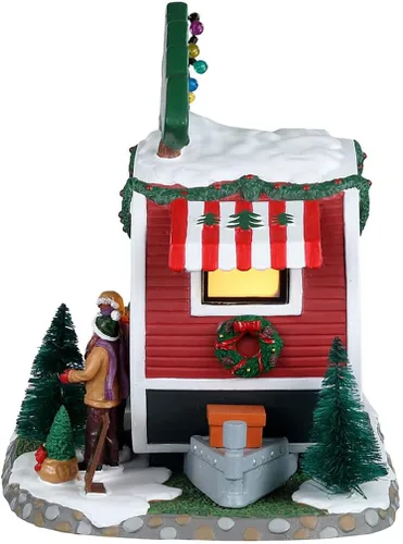 Vista 3 de Lemax Granja Árboles de Navidad frescos #25928