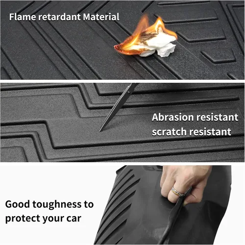 Vista 6 de Alfombrillas de ajuste personalizado para Mazda CX-5 2025 2024 2023 2022 2021 2020 2019 2018 2017, alfombrillas de piso, forro de carga