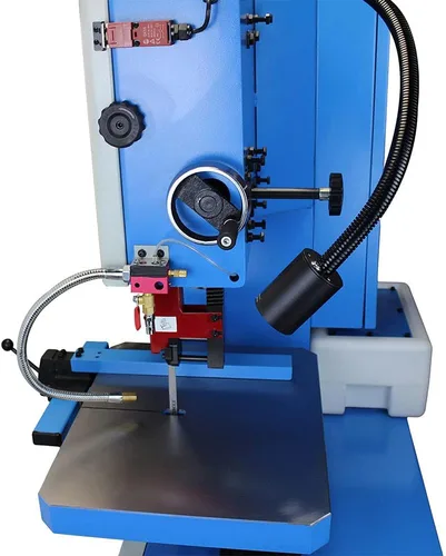Vista 3 de Inversor de madera de metal de sierra vertical resistente de 12 "x 7" 3/4-HP 1,500RPM 3 frases