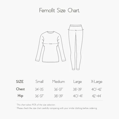 Vista 7 de Femofit Conjunto de ropa interior térmica para mujer, parte superior suave, capa base cálida, tallas S-XL, Negro