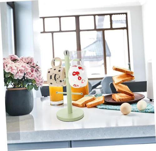 Vista 2 de Didiseaon Soporte para tazas de café, tazas de árbol, estante para tazas, soporte para tazas de té, organizador de árboles, soporte para taza