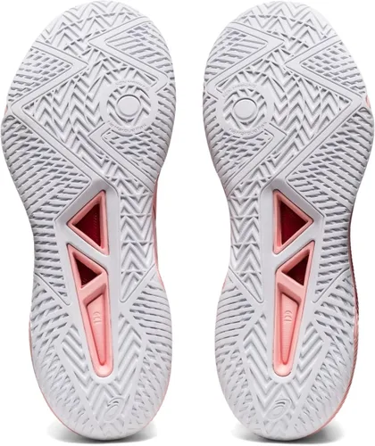 Vista 7 de ASICS Gel-Tactic - Zapatos deportivos de interior para mujer, BlancoPlata pura
