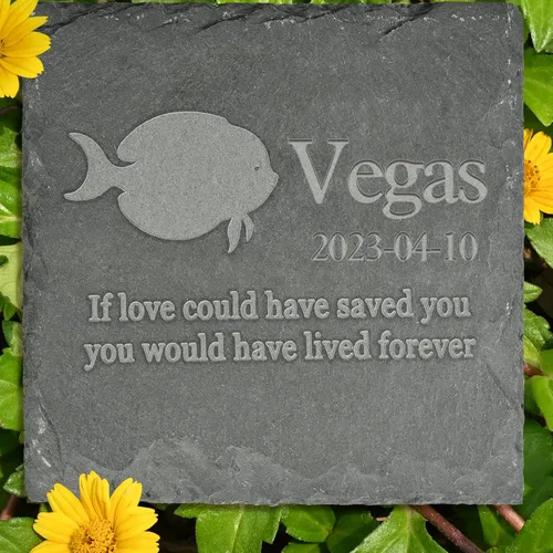 Vista 14 de Regalo de piedra conmemorativa para mascotas, lápida conmemorativa de jardín, marcador de tumba de toro, lápida de condolencia, regalo personalizado