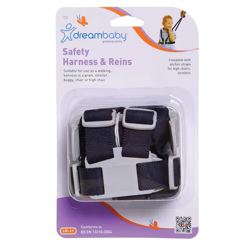 Vista 4 de Dreambaby Arnés de seguridad y riendas - Arco iris 18+ meses (los colores pueden variar)