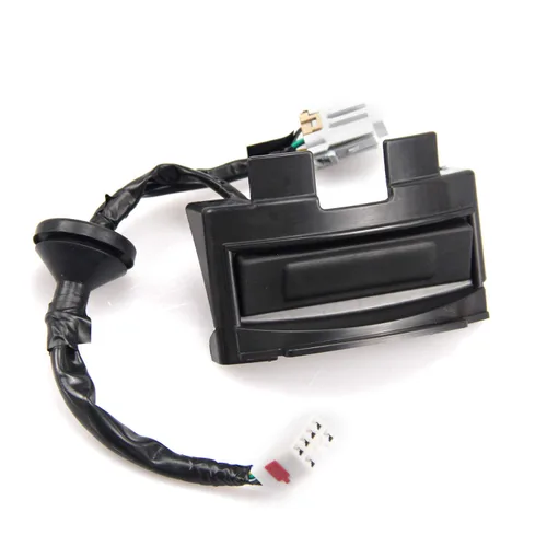 Vista 2 de Botón de escotilla para maletero 81260-2V010 compatible con Hyundai Veloster 1.6L 2012 2013 2014 2015 2016 2017 Interruptor de liberación