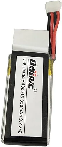 Vista 6 de Accesorios 3 unids 3.7 V 350 mAh Li Batería + 1 Cargador de equilibrio 3 en 1 + 3 piezas Cable de conversión para UDI U818A WiFi FPV U845 U919 U919A