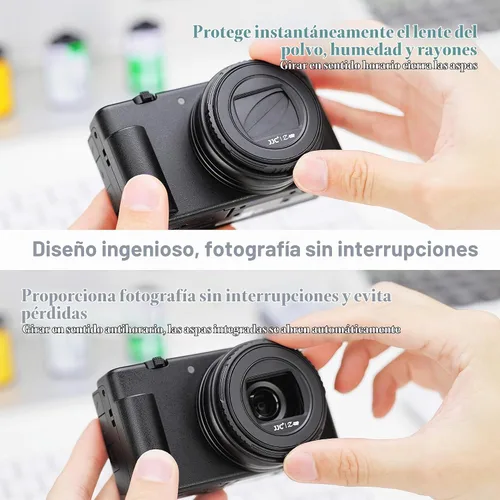 Vista 4 de JJC Tapa de lente magnética para cámara Sony ZV-1F ZV1F Vlog