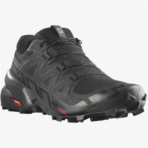 Vista 2 de Salomon Speedcross 6 NegroNegroPhantom 9.5 E - Ancho, NegroNegro