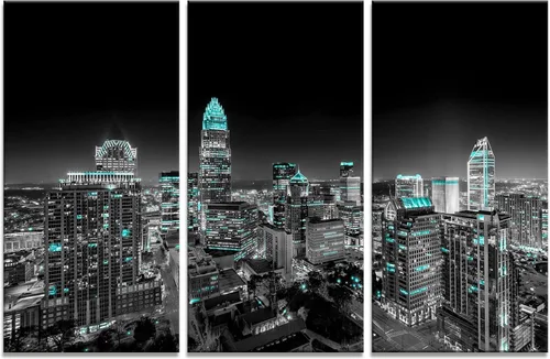 Vista 24 de Arte de pared con puente de Memphis Hernando de Soto, decoración de pared en blanco y negro, paisaje urbano de Tennessee, lienzo, impresión