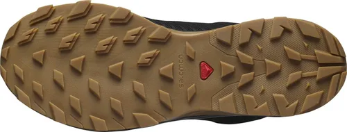 Vista 8 de SALOMON Botas de senderismo Outbound Prism Gore-TEX para hombre de pista y campo, Verde Gris Negro Marrón, M