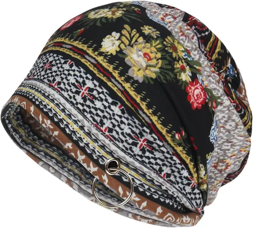 Vista 42 de Jemis Skullies - Gorro tipo beanie informal para otoño