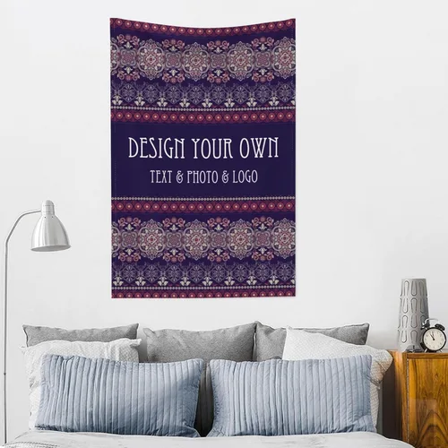 Vista 4 de FAMILOVE Tapiz de pared personalizado, para colgar en la pared, bohemio, hippie, mandala tapiz para dormitorio, estético, regalos para hombres