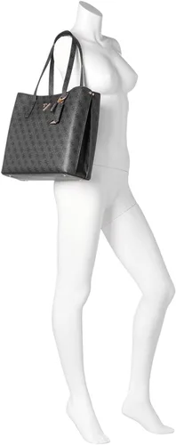 Vista 6 de GUESS Meridian Girlfriend Tote, Nero