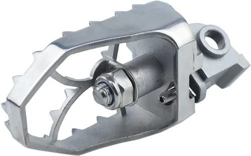 Vista 6 de Para KTM 790 Adventure R 790 ADV S 890 ADV R 1050 1090 1190 Reposapiés delantero de motocicleta Reposapiés Reposapiés Pinzas Pedal Placa Reemplazo