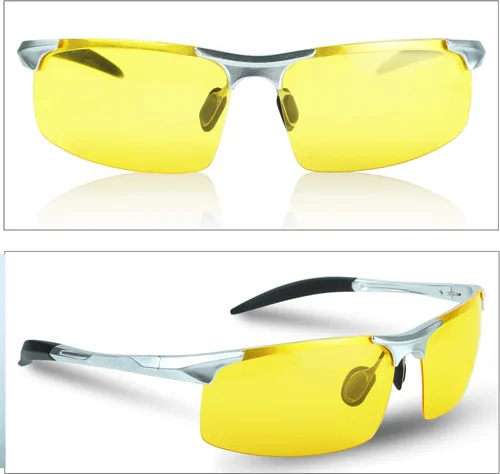 Vista 2 de DUCO Gafas de visión nocturna polarizadas de conducción nocturna para hombre
