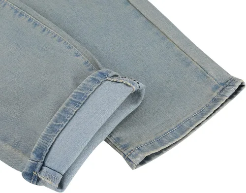 Vista 6 de CHERALKEST Jeans de mezclilla ajustados para hombre