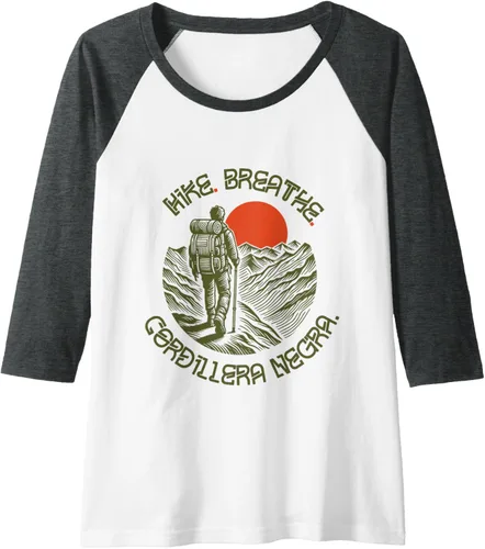 Vista 9 de Mountaineering - Camiseta de béisbol raglán Cordillera Negra
