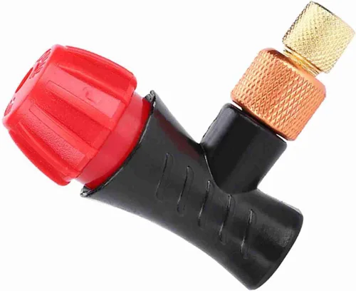 Vista 8 de Mountain Road Bike Bicycle Adapter Pump Mini Portable Air Inflator Tire Dual Head Valve for Mountain Bike Road Bike