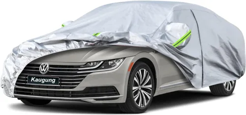 Vista 19 de Kaugung Funda para Coche de Ajuste Personalizado BMW Serie 3 E30 (1982-1994), 7 Capas Resistente al Viento Todo Clima Impermeable Cubierta Exterior