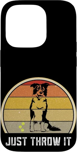 Vista 17 de iPhone 16 Just Throw It Border Collie Women Men Herding Dog Ball Fetch Case
