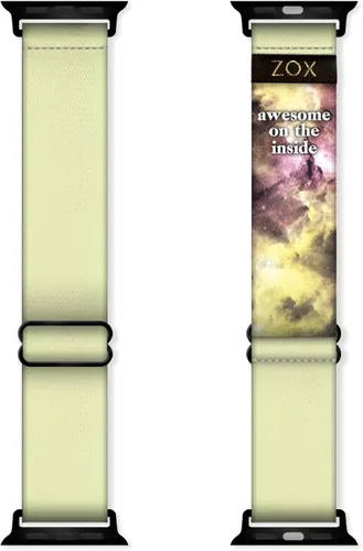 Vista 9 de ZOX Correa para Apple Watch, banda elástica con afirmaciones motivacionales y hermosas obras de arte, regalos para hombres, mujeres y niños