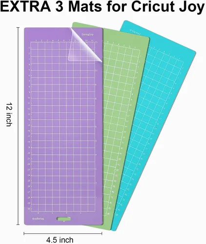 Vista 7 de Estuche rígido de viaje para Cricut Joy, fundas de transporte para Cricut Easy Press Mini con 3 alfombrillas de corte, bolsa de almacenamiento