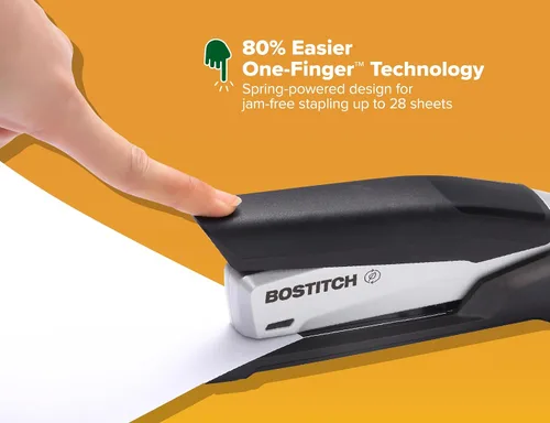 Vista 3 de Grapadora Prodigy de bajo esfuerzo de la marca PaperPro, Negro