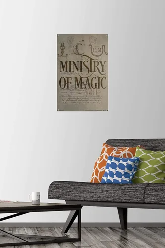 Vista 2 de The Wizarding World: Harry Potter - Póster de pared con pasadores de presión