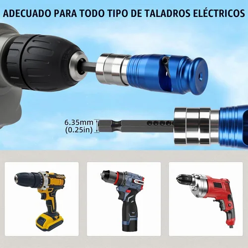 Vista 8 de Pelacables y herramienta Twister para taladro, 8 en 1, 6-14 AWG