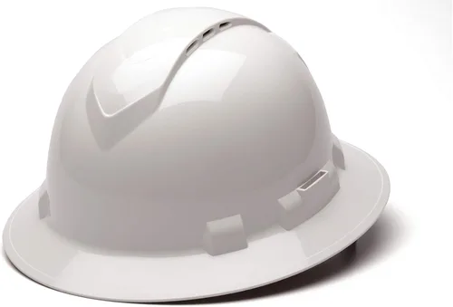 Vista 20 de Pyramex Ridgeline - Casco duro de ala completa, ventilado, con suspensión de trinquete de 4 puntos Negro