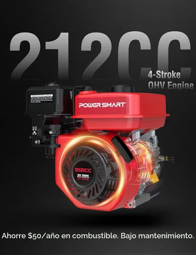 Vista 4 de Lavadora a presión de gas PowerSmart, 3800 PSI y 2.5 GPM para limpieza