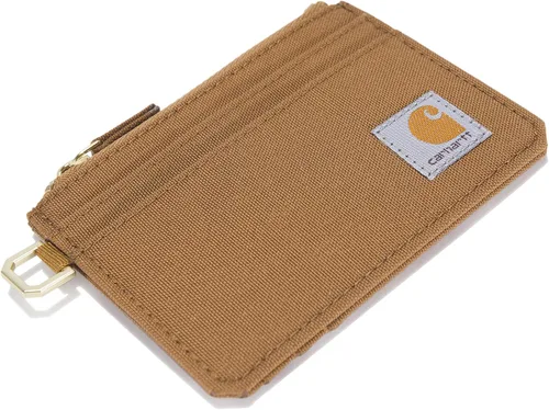 Vista 12 de Carhartt Cartera casual de nailon con cremallera para tarjetas para mujer