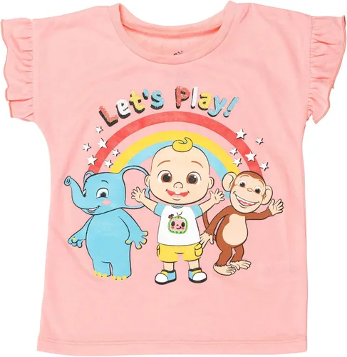 Vista 3 de CoComelon JJ - Conjunto de camiseta y pantalones cortos