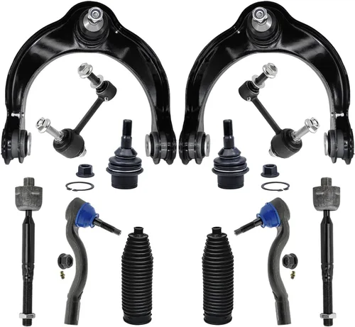 Vista 71 de Detroit Axle - Kit de extremo de 12 piezas para Ford Explorer Mercury Mountaineer 1998-2001 1999 2000, 2 brazos de control delanteros superiores