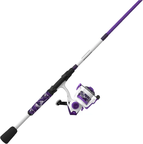 Vista 11 de Zebco Roam - Combo de carrete giratorio y caña de pescar, varilla de fibra de vidrio, mango cómodo dividido, perilla de mango suave al tacto