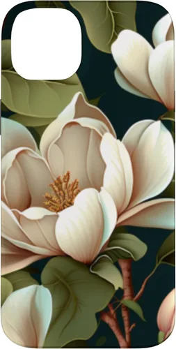 Vista 15 de Carcasa Magnolia Floral para iPhone 17