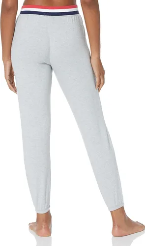 Vista 2 de PJ Salvage Pantalón Rad para mujer con bandas blancas y azules