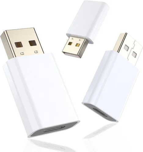 Vista 27 de LMUBOY Adaptador USB a USB-C, compatible con Apple MagSafe Watch 7/8/9/10/SE/Ultra, adaptador tipo C hembra a USB macho para iPhone 16 15 14 13 12