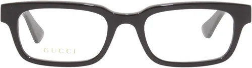 Vista 2 de Gucci GG 0928O 005 - Lentes rectangulares de plástico verde de 2047in Negro Transparente Verde